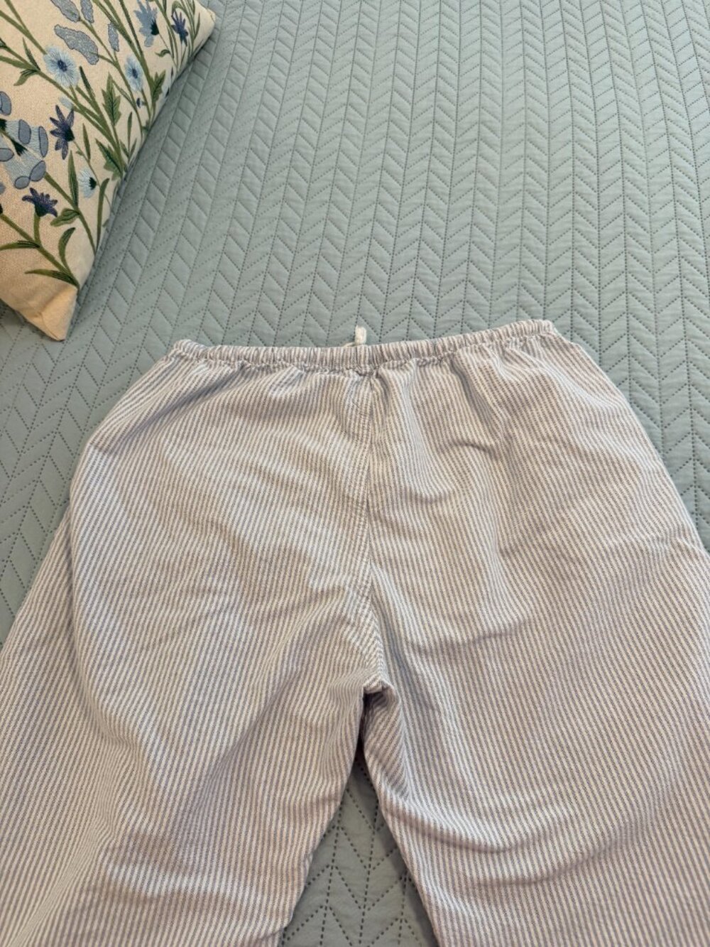 Brandy Melville Women's Blue & White Striped Pants Size OS - Picture 6 of 9